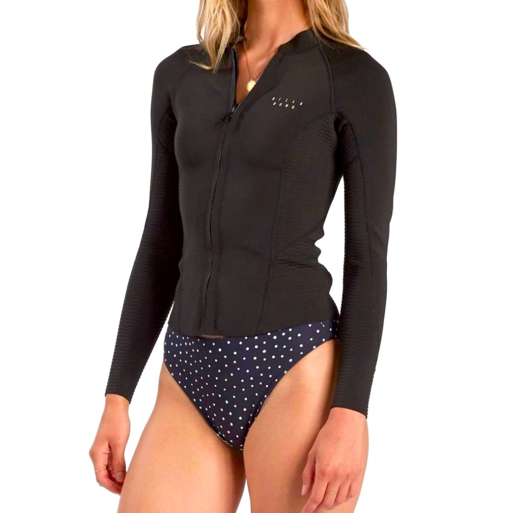 Women’s Billabong 2mm Peeky Wetsuit Jacket Black - New with tags